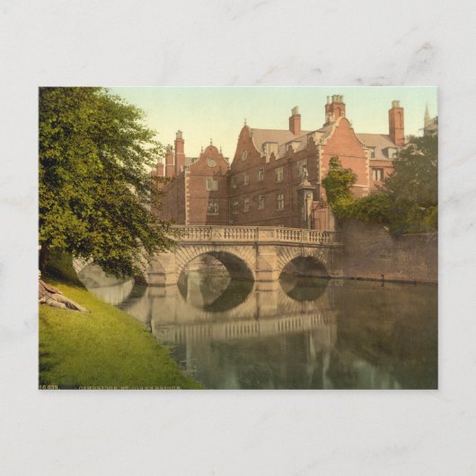 St John's Bridge, Cambridge, Engeland Briefkaart (Voorkant)