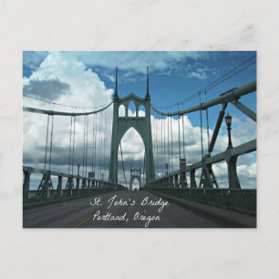St. John's Bridge, Portland, Oregon Briefkaart