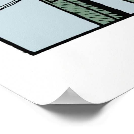 St Johns Bridge Poster (Hoek)