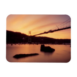 St Johns Bridge Sunset Magneet