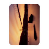 St Johns Bridge Sunset Magneet (Verticaal)