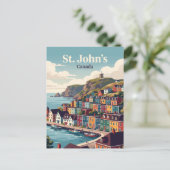 St. John's, Canada Briefkaart (Staand voorkant)