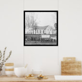 St. John's Church in Richmond, VA 1865 Poster (Keuken)