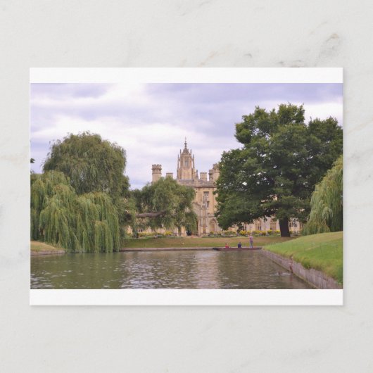 St. John's College Cambridge Briefkaart (Voorkant)