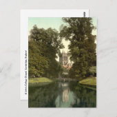 St. John's College Chapel, Cambridge, Engeland Briefkaart (Voorkant / Achterkant)