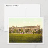 St John's College, Oxford, Engeland Briefkaart (Voorkant / Achterkant)