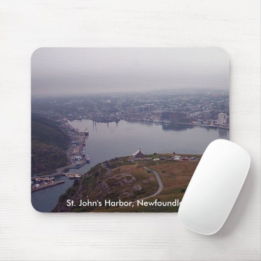 St. John's Harbour, Newfoundland Mousepad Muismat (Met muis)