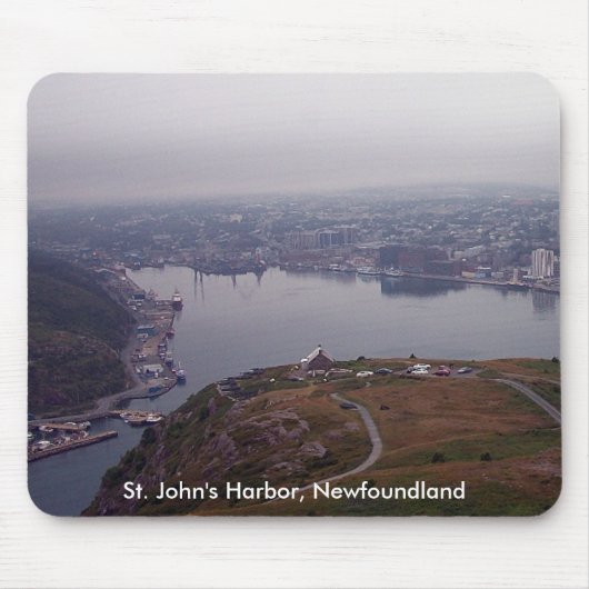 St. John's Harbour, Newfoundland Mousepad Muismat (Voorkant)