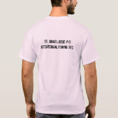 St. John's Lodge 2012 T-shirt (Achterkant)