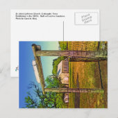 St. John's Lutheran Church, Crabapple, TX Briefkaart (Voorkant / Achterkant)