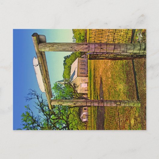 St. John's Lutheran Church, Crabapple, TX Briefkaart (Voorkant)
