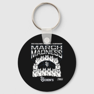 St. John's March Madness 2025 Heren Sketll Nil  Sleutelhanger