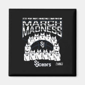 St. John's March Madness 2025 Men's Sketll Nil  Magneet (Voorkant)