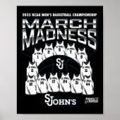 St. John's March Madness 2025 Men's Sketll Nil  Poster (Voorkant)