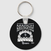 St. John's March Madness 2025 Men's Sketll Nil  Sleutelhanger (Voorkant)