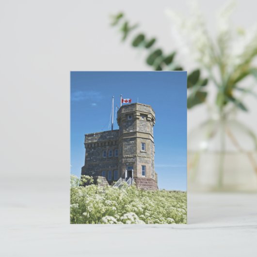St. John's, Newfoundland, Canada, Cabot Tower, Briefkaart (Staand voorkant)