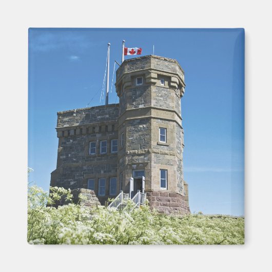 St. John's, Newfoundland, Canada, Cabot Tower, Magneet (Voorkant)