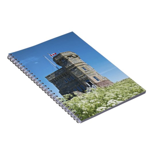 St. John's, Newfoundland, Canada, Cabot Tower, Notitieboek (Rechterzijde)