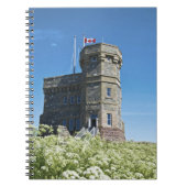 St. John's, Newfoundland, Canada, Cabot Tower, Notitieboek (Voorkant)