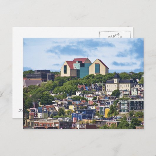 St. John's, Newfoundland, Canada, de 2 Briefkaart (Voorkant / Achterkant)