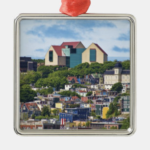 St. John's, Newfoundland, Canada, de 2 Metalen Ornament