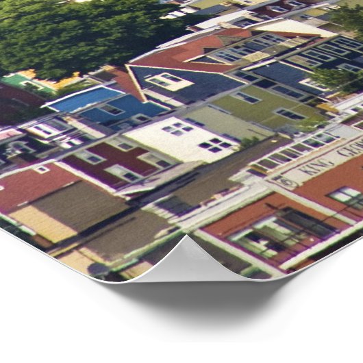 St. John's, Newfoundland, Canada, de 2 Poster (Hoek)