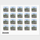 St. John's, Newfoundland, Canada, de 2 Vierkante Sticker (Vel)