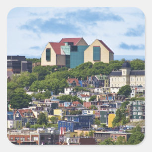 St. John's, Newfoundland, Canada, de 2 Vierkante Sticker