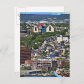 St. John's, Newfoundland, Canada, de Briefkaart (Voorkant / Achterkant)