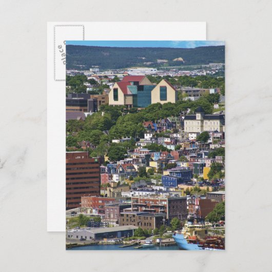 St. John's, Newfoundland, Canada, de Briefkaart (Voorkant / Achterkant)