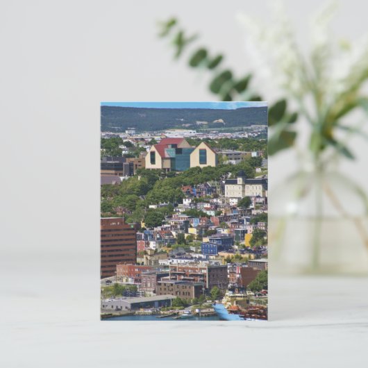 St. John's, Newfoundland, Canada, de Briefkaart (Staand voorkant)