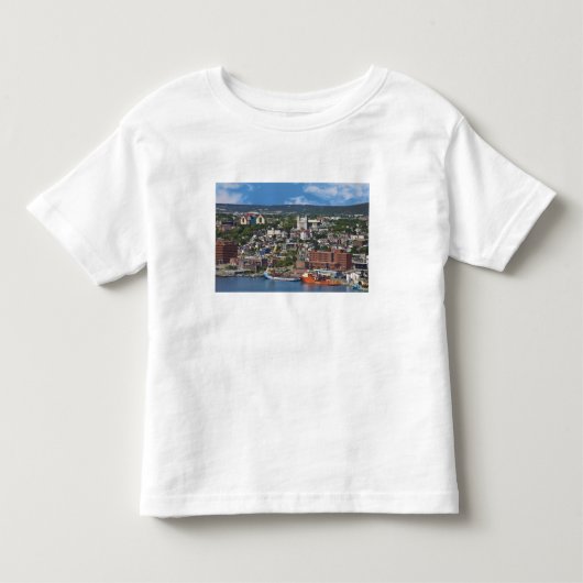 St. John's, Newfoundland, Canada, de kustlijn Kinder Shirts (Voorkant)