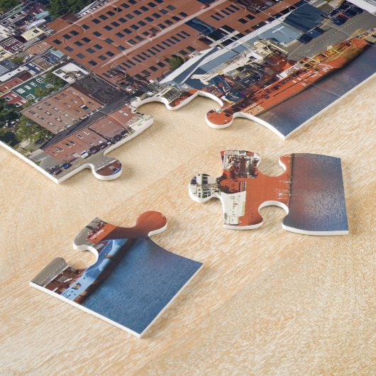 St. John's, Newfoundland, Canada, de kustlijn Legpuzzel (Zijkant)