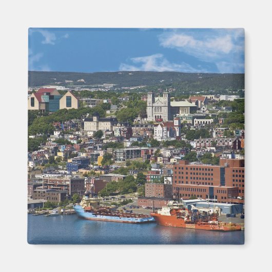 St. John's, Newfoundland, Canada, de kustlijn Magneet (Voorkant)