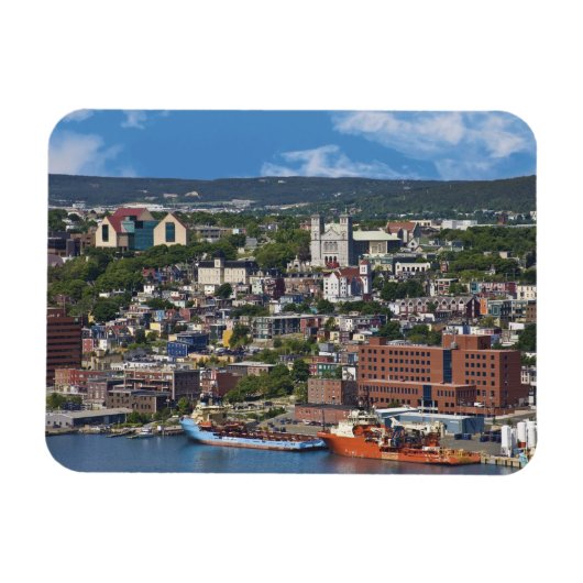 St. John's, Newfoundland, Canada, de kustlijn Magneet (Horizontaal)