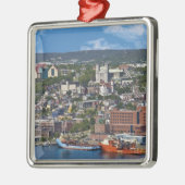 St. John's, Newfoundland, Canada, de kustlijn Metalen Ornament (Links)