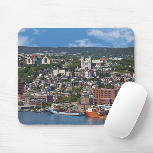 St. John's, Newfoundland, Canada, de kustlijn Muismat (Met muis)