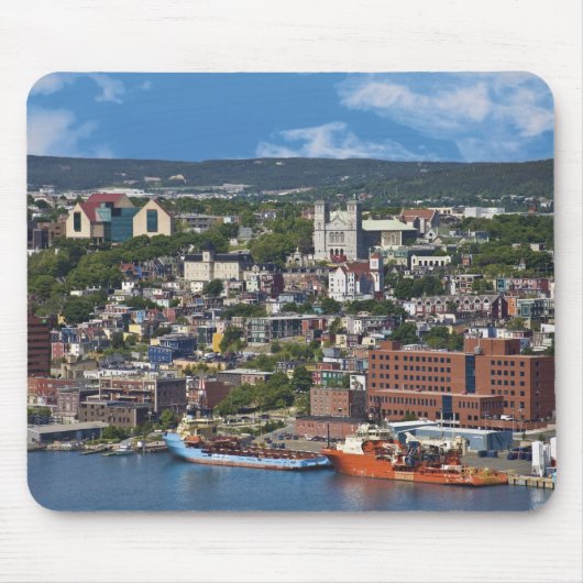 St. John's, Newfoundland, Canada, de kustlijn Muismat (Voorkant)