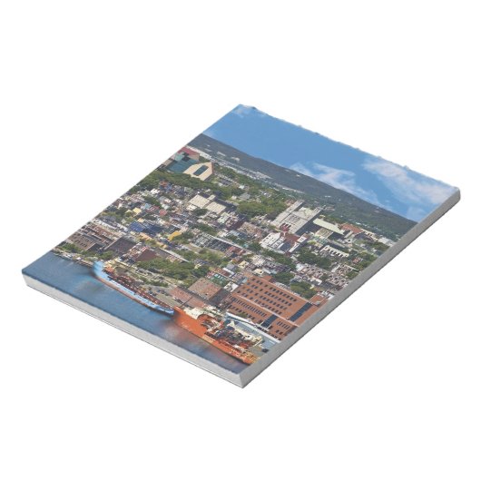 St. John's, Newfoundland, Canada, de kustlijn Notitieblok (Linkerzijde)