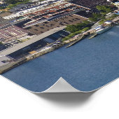 St. John's, Newfoundland, Canada, de kustlijn Poster (Hoek)