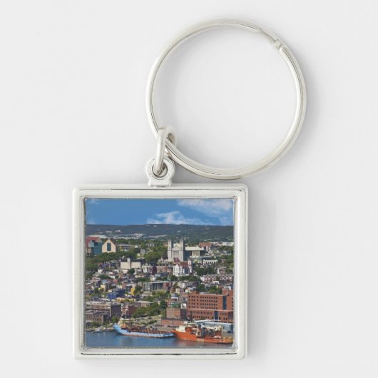 St. John's, Newfoundland, Canada, de kustlijn Sleutelhanger (Voorkant)