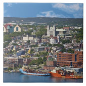 St. John's, Newfoundland, Canada, de kustlijn Tegeltje (Voorkant)