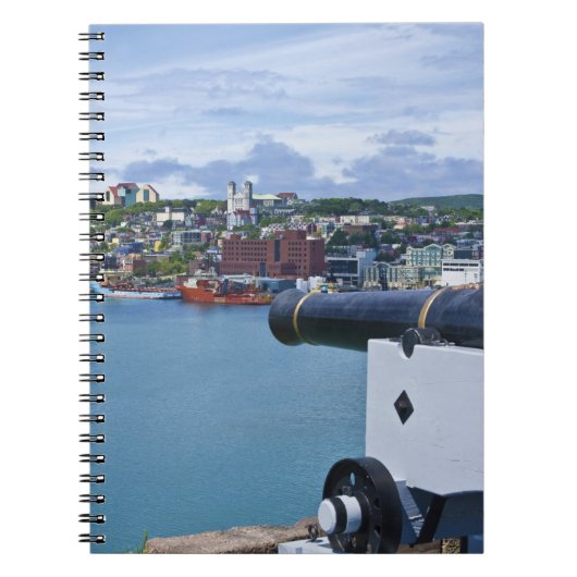 St. John's, Newfoundland, Canada, de waterkant Notitieboek (Voorkant)