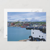 St. John's, Newfoundland, Canada, het waterfront Briefkaart (Voorkant / Achterkant)
