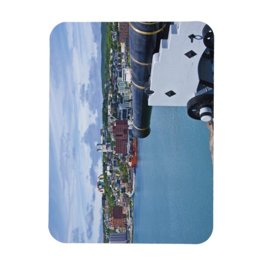 St. John's, Newfoundland, Canada, het waterfront Magneet (Verticaal)