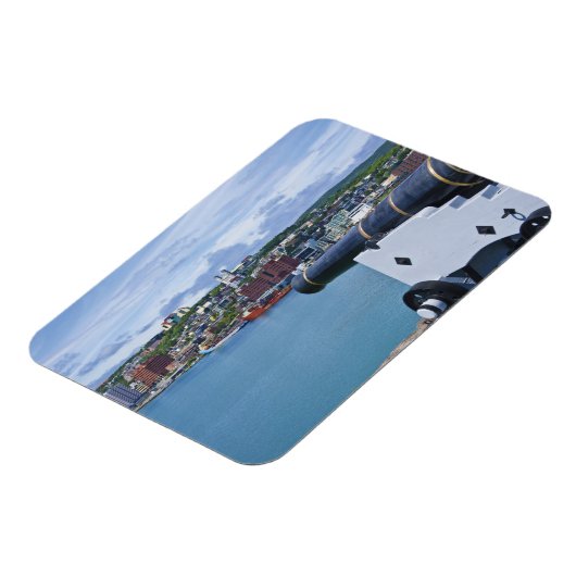 St. John's, Newfoundland, Canada, het waterfront Magneet (Linkerzijde)