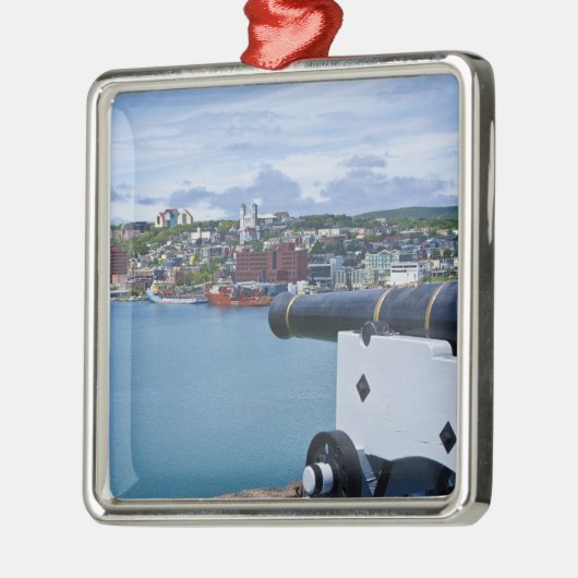 St. John's, Newfoundland, Canada, het waterfront Metalen Ornament (Links)