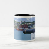 St. John's, Newfoundland, Canada, het waterfront Tweekleurige Koffiemok (Center)