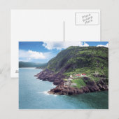 St. John's, Newfoundland, Canada, historisch fort Briefkaart (Voorkant / Achterkant)