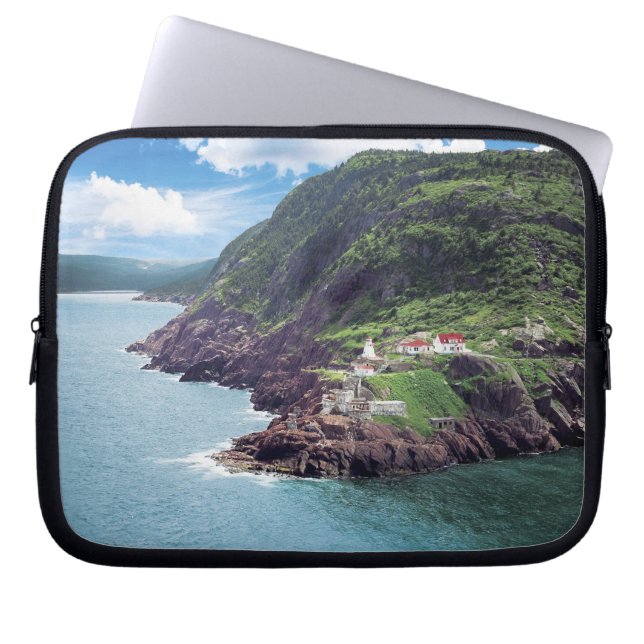St. John's, Newfoundland, Canada, historische have Laptop Sleeve (Voorkant)